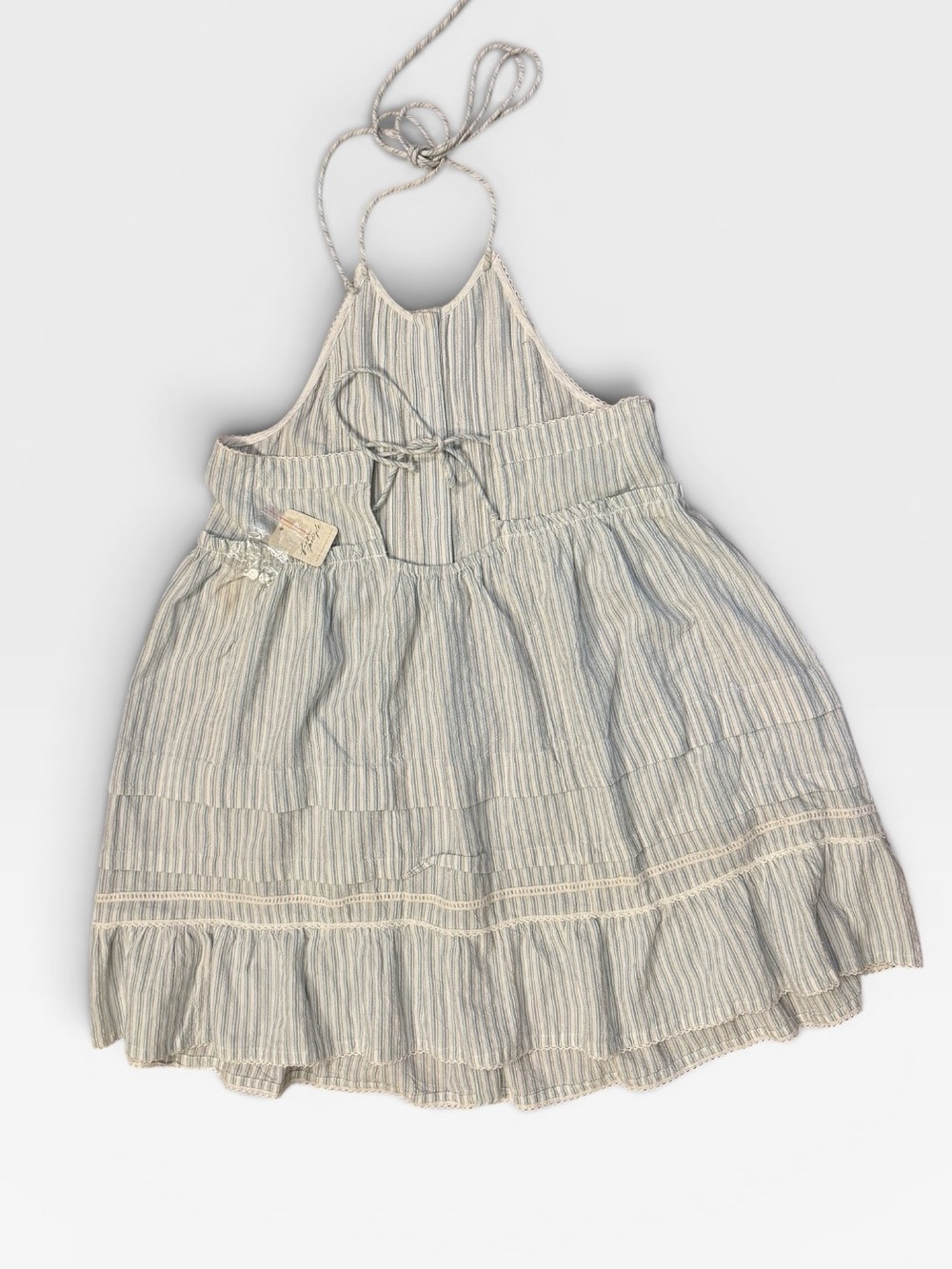 NWT Free People Striped Dessert Days Mini Dress - Picture 4 of 7